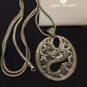 JOHN HARDY NAGA CHAIN WITH PENDANT